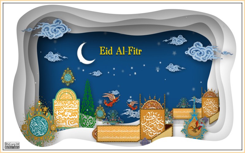 Eid AL-Fitr é uma expressão dos rituais divinos