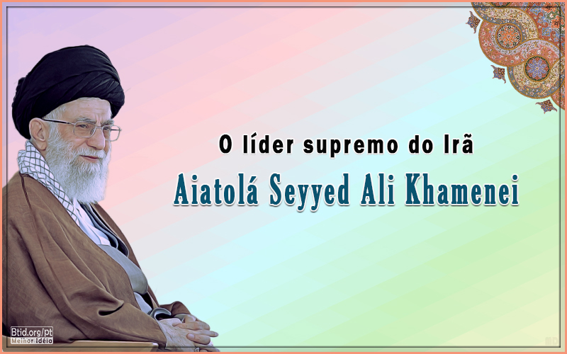 O líder supremo do Irã Aiatolá Seyyed Ali Khamene Suas atividades