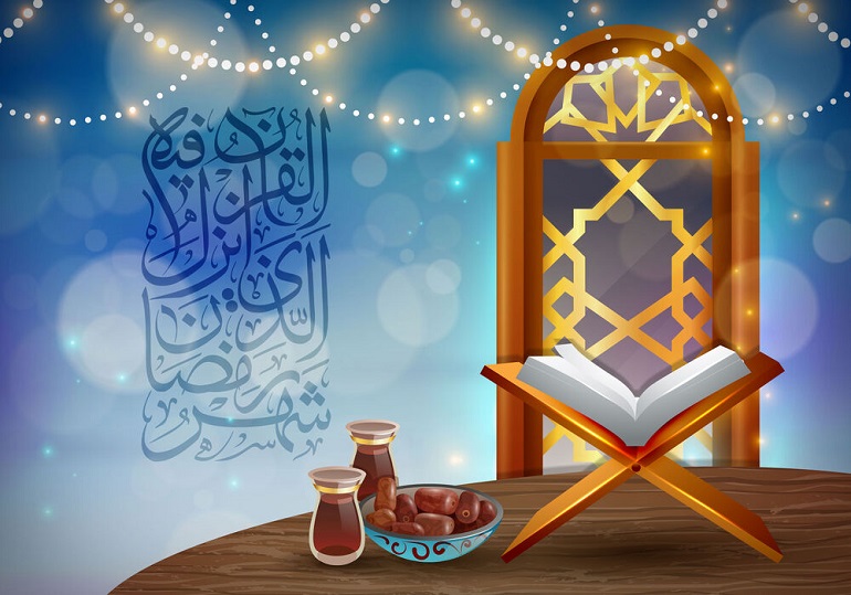 متن در مورد افطار ماه رمضان