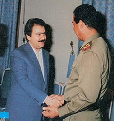 رجوی صدام