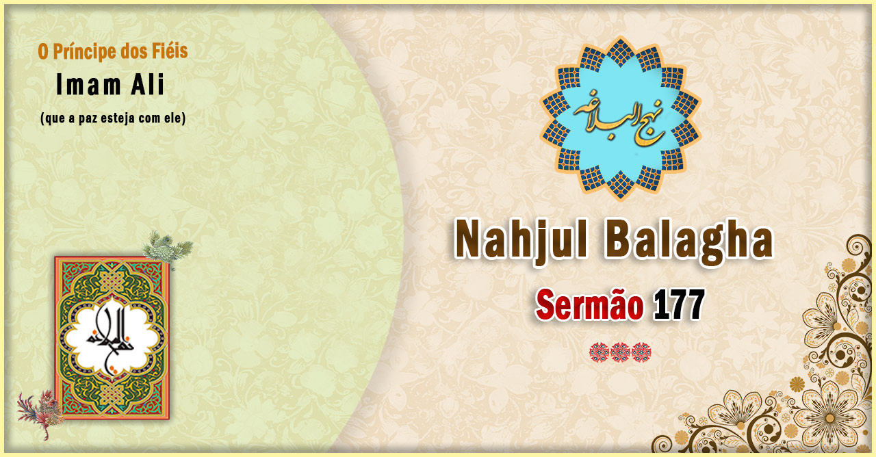 Nahjul Balagha Sermão nº 177