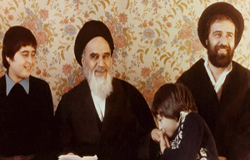 عکس خانوادگی حضرت امام خمینی (ره)