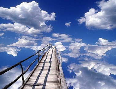 پل چوبی رسیدن به آسمان