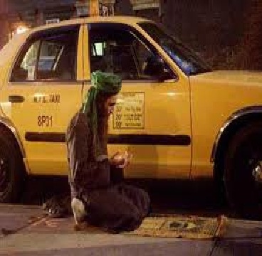 نماز راننده تاکسی