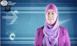 اولین مجری با حجاب در شبکه‌ای بلژیکی