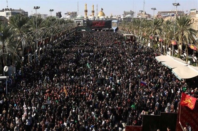 ملحمة الأربعين الحسين، الأربعين الحسیني، العراق