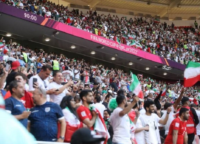 حمایت فلسطینی‌ها از تیم ملی ایران پیش از دیدار با آمریکا