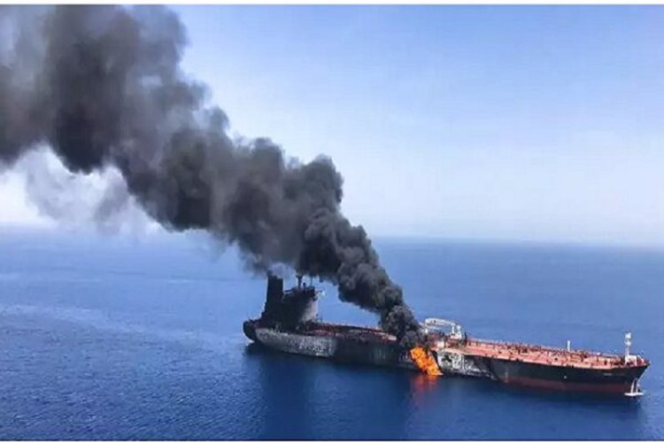 حمله پهپادی به نفتکش اسرائیلی در دریای عمان