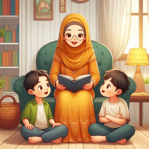 قصه شب| « کتاب پاره و قصه زیبای مامان»