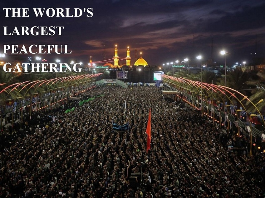 THE WORLD'S LARGEST PEACEFUL GATHERING 
