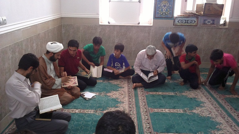 حضور شخص جُنُب در کلاس مسجد