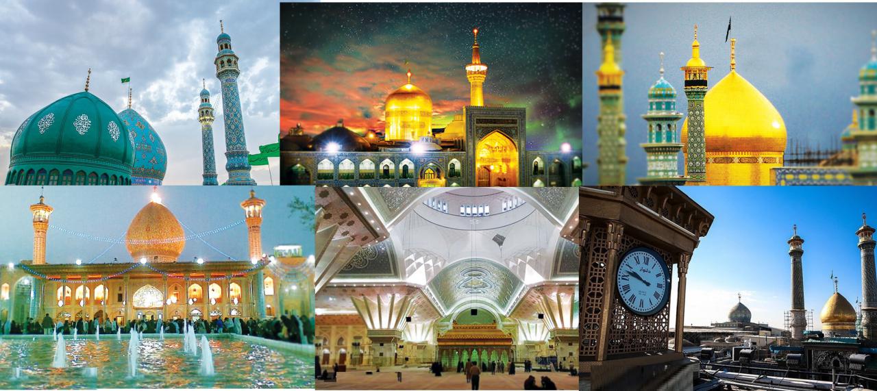 Alguns locais Sagrados no Irã