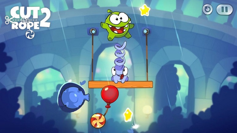 CUT THE ROPE طعم شیرین فانتزی و خلاقیت سری بازی های cut the rope