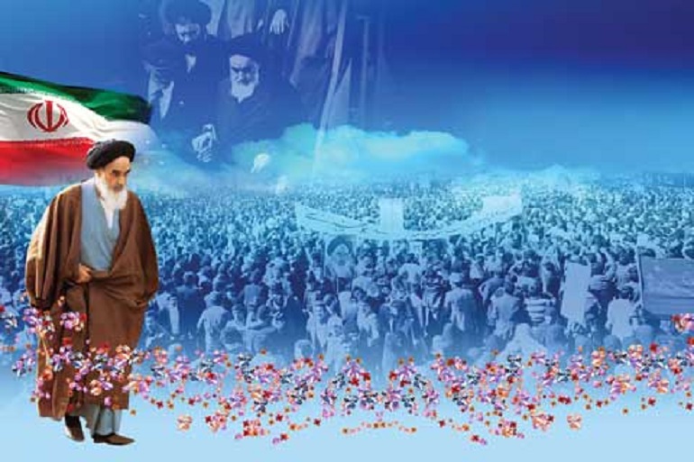 امام خمینی با رهبری تامّ خود با پشتوانه مردم به پیروزی رسید