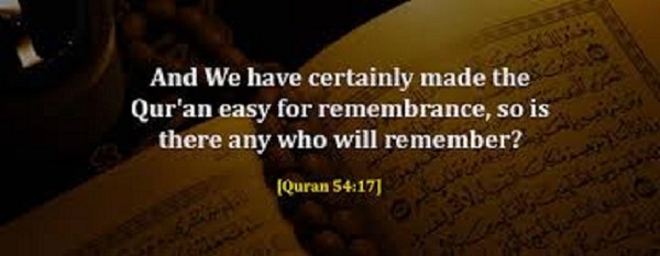 Remembering Allah from Qur’an