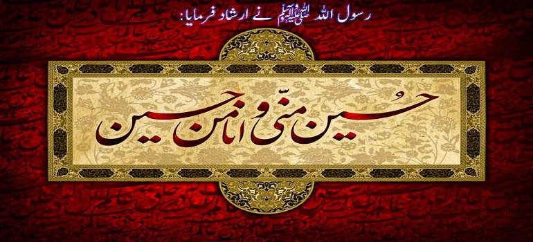 حدیث "حسین منی و انا من حسین" کی وضاحت