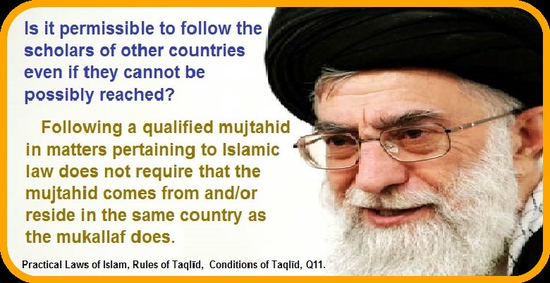 Following a Qualified Mujtahid of Other Countries