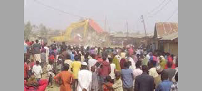 تخریب «دارالرحمه» توسط ارتش نیجریه 