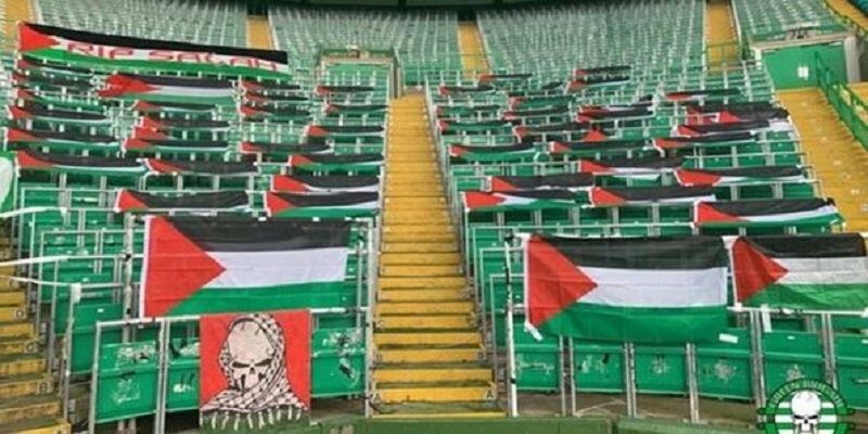 همبستگی باشگاه فوتبال انگلیسی با ملت فلسطین