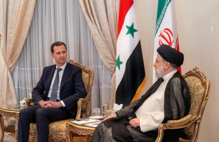 دیدار اسد و رئیسی