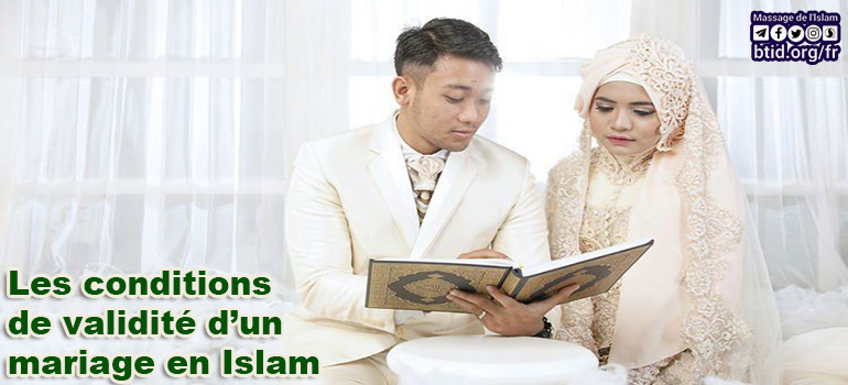Les conditions de validité d’un mariage en Islam