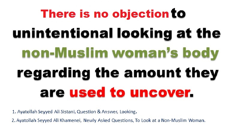 Looking at a Non-Muslim Woman