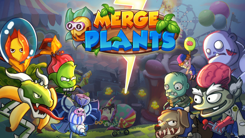 بازی Merge Plants: ترکیبات گیاهی!