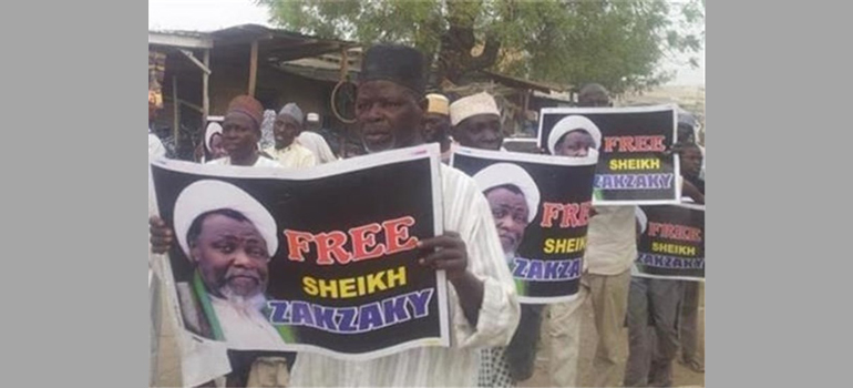 مردم نیجریه در حمایت از شیخ زکزاکی به خیابان‌ها ریختند 