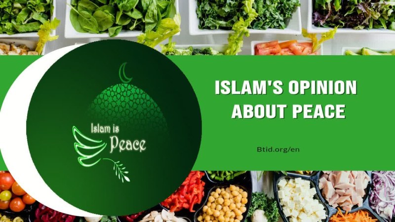 Islam's opinion about peace