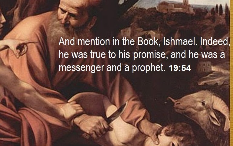 Ishmael is the real sacrifice