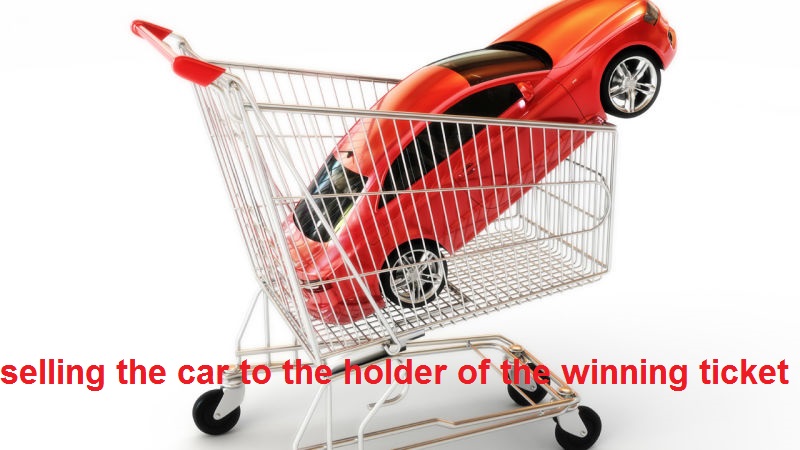 Selling a Car to the Holder of a Winning Ticket
