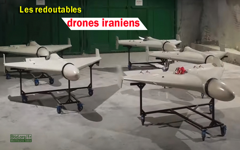 Les drones iraniens