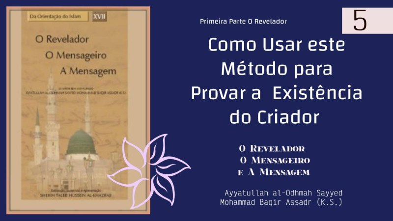 O livro O Revelador, O Mensageiro e A Mensagem Mensageiro