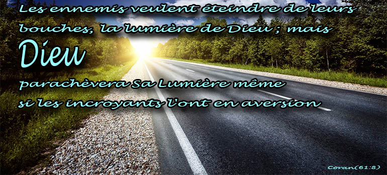 la lumière de Dieu