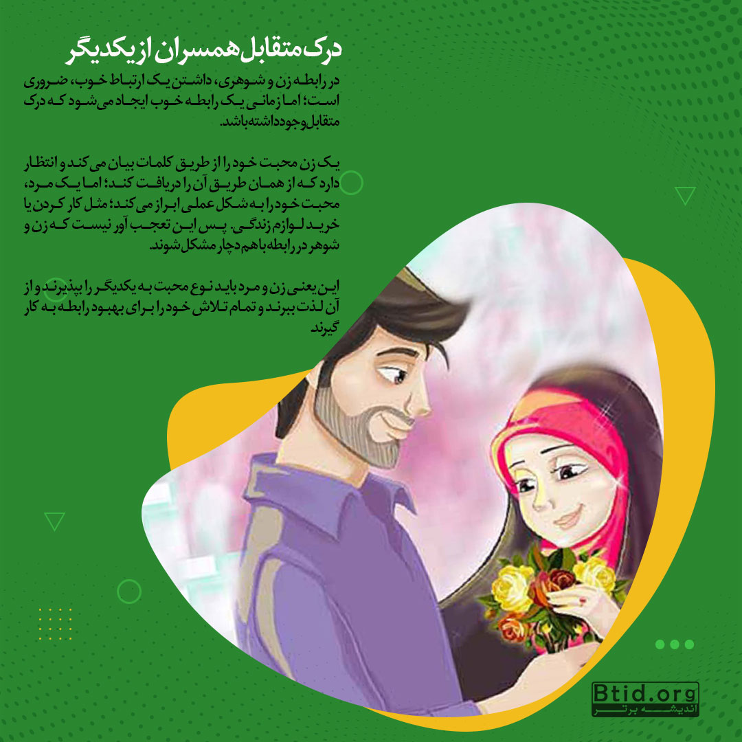 رابطه درک متقابل همسران از یکدیگر چرا شب جمعه