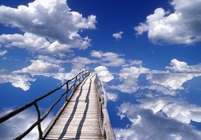 پل چوبی رسیدن به آسمان