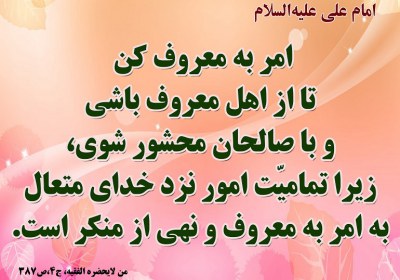 امر به معروف و نهی از منکر