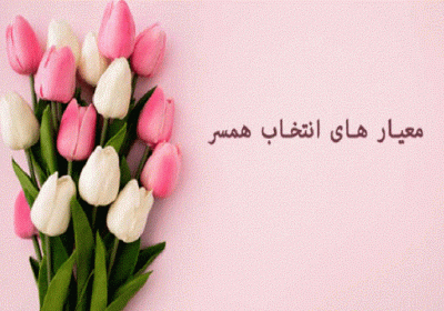 معیارهای انتخاب همسر معیارهای انتخاب همسر