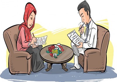 پرسیدن سوالات کافی در خواستگاری پرسیدن سوالات کافی در خواستگاری