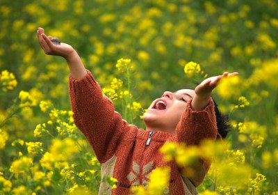 رسیدن به شادی در پناه دین شادی بچه