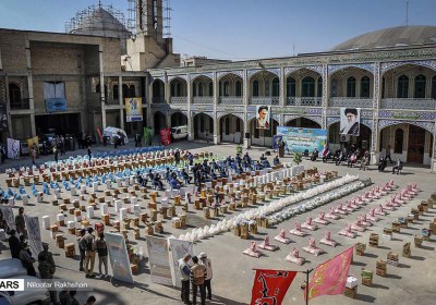 رزمایش کمک مومنانه در شهرکرد و اراک کرونا