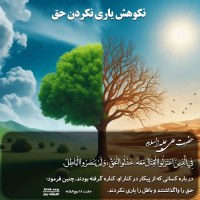 نکوهش یاری نکردن حق