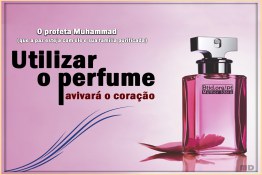 Utilizar o perfume avivará o coração
