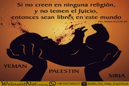 Si no tienes religión al menos sé libre