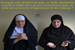 Voile pour les femmes musulmanes et chrétiennes