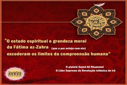 O estado espiritual e grandeza moral de Fátima az-Zahra