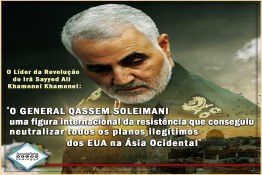 O general Qassem Soleimani uma figura internacional da resistência