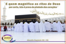 E quem magnifica os ritos de Deus