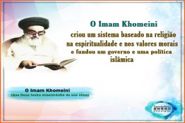 O Imam Khomeini criou um sistema baseado na religião
