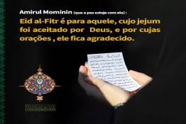Eid al-Fitr na visão de Amirul Mominin